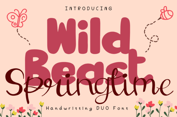 A Designer's Review of Wild Beast and Springtime Duo Font