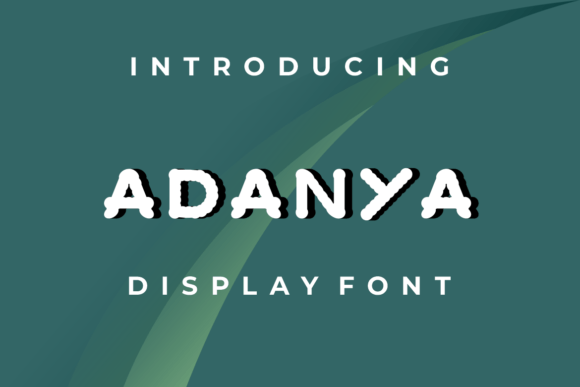 Adanya: The Modern Authentic Font for Your Design Toolkit