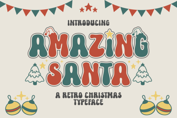 Amazing Santa Font: Enhancing Editorial Design with Warm Typography