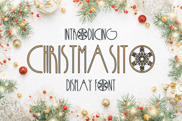 Christmasito: A Fun & Festive Display Font for Modern Web Design