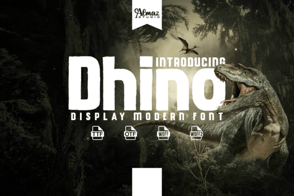 Dhino Font: A Designer’s Review of This Playful Display Typeface