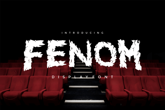 Fenom: A Display Font for Creative Products and Projects