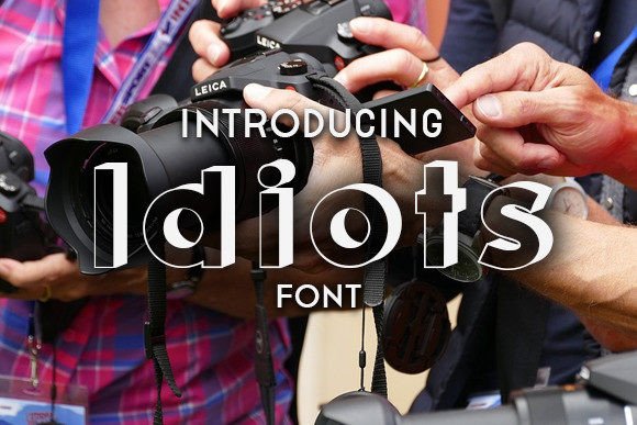 Idiots: A 3D Typeface for Crafters and Product Makers