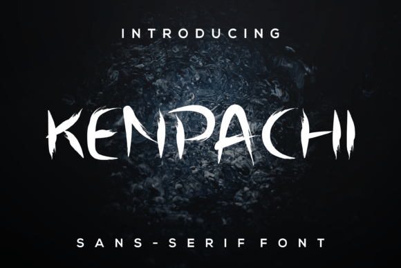 Kenpachi: A Creative Font for Handmade Products
