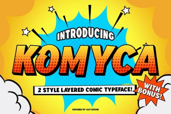 Komyca Font: Adding Bold Charm to Your Brand Identity
