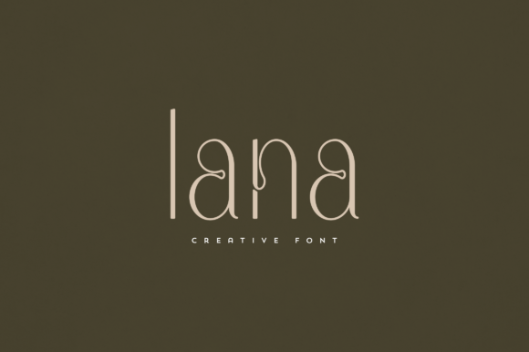 Lana: The Elegant Font for Your Brand Upgrade