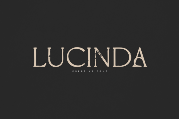 Lucinda Font: An Elegant Typeface for Branding and Display
