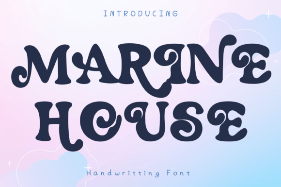 Marine House: A Whimsical Font for Brand Building