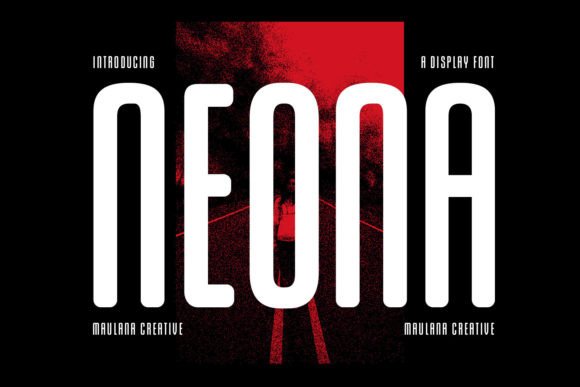 Neona Font: A Condensed Display Typeface for Your Brand Upgrade