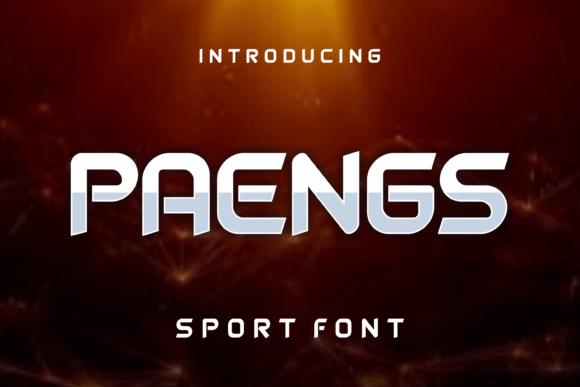 Paengs: The Display Font for Modern Campaigns