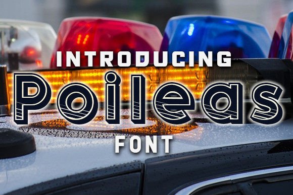 Poileas Font Review: A Bold Gradient Display Typeface