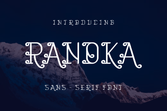 Ranoka: A Modern Display Font for Creative Elevation