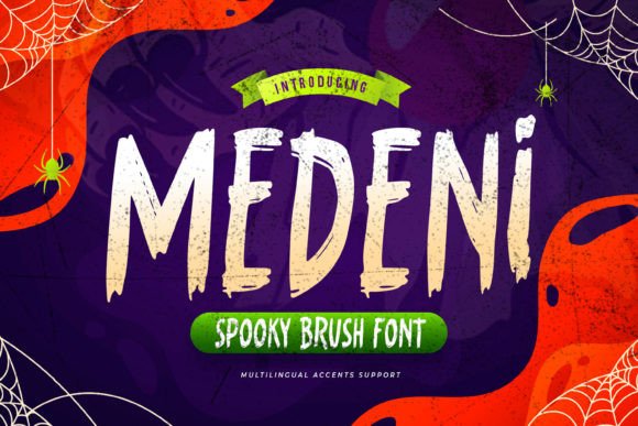 Reviewing Medeni: A Spooky Brush Display Font for Campaigns
