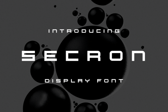 Secron Font Review for Handmade Product Designers