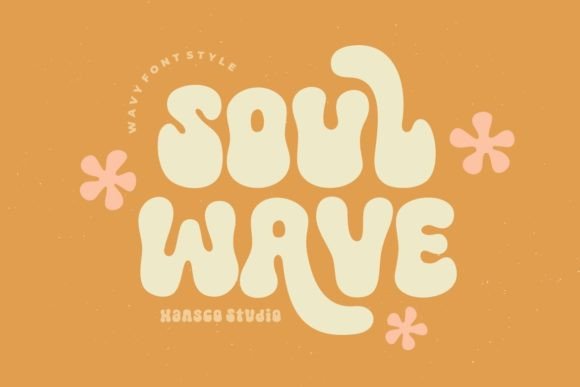 Soul Wave: A Groovy Retro Display Font for Digital Designers