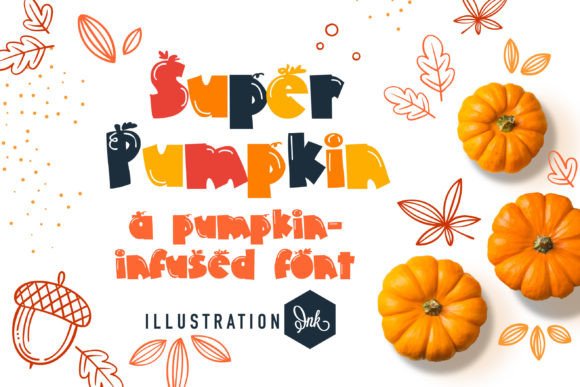 Super Pumpkin Font: Your Essential Cozy Autumn Typeface
