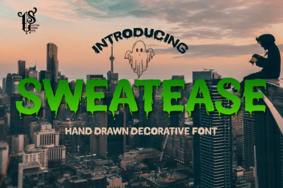 Sweatease: A Display Font for Crafting Editorial Atmosphere