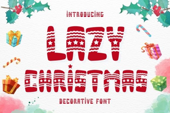 The Lazy Christmas Font for Festive Marketing Campaigns