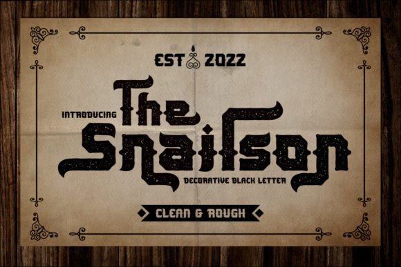 The Snailson Font: A Digital Designer's Premium Display Tool