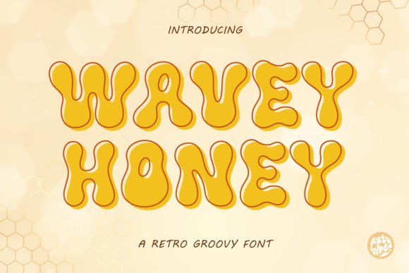 Wavey Honey: A Display Font for Brands That Sparkle